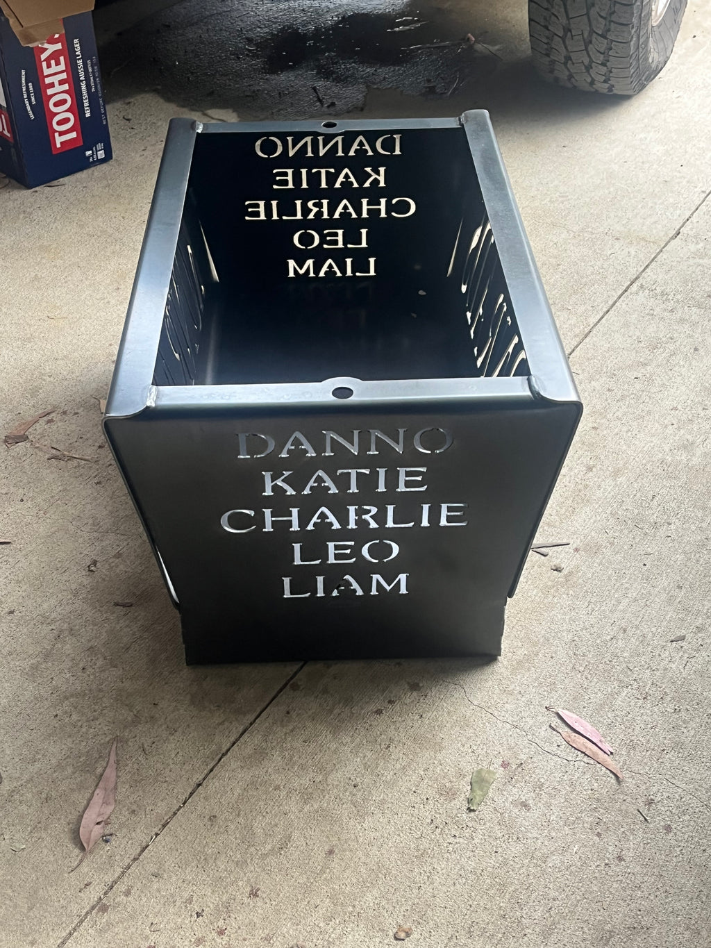 Large custom fire pits