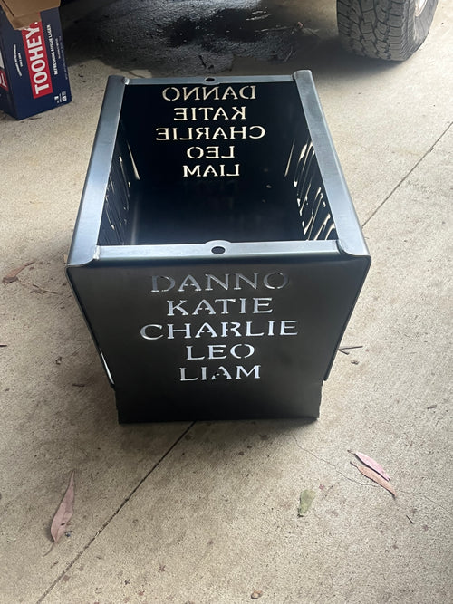 Large custom fire pits